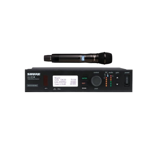 Shure ULXD24 KSM9HS – Wireless vocal microphone system, handheld, KSM9 high sensitivity capsule