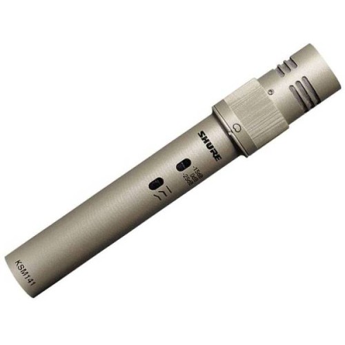 Shure KSM141 – Dual-pattern condenser vocal microphone, studio & live use, high-fidelity sound