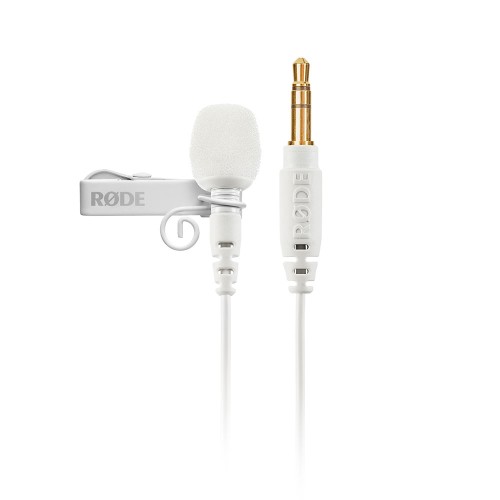 Rode Lavalier Go White – white version of Lavalier Go microphone