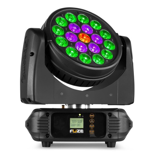 BeamZ Fuze1910 Wash Moving Head with Ring Control – moving head wash light with ring control