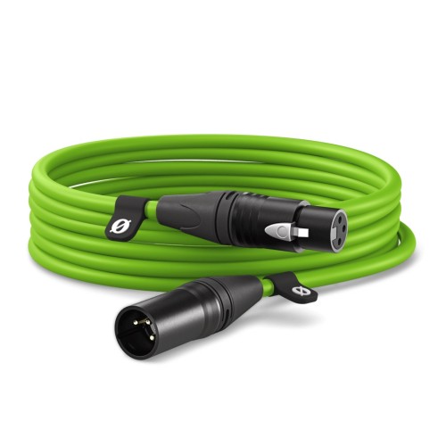 Rode XLR-6 Green balanced XLR cable green color