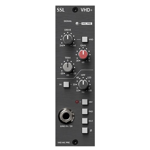 Solid State Logic 500-Series VHD+ Pre Module – preamplifier module, analog audio processing