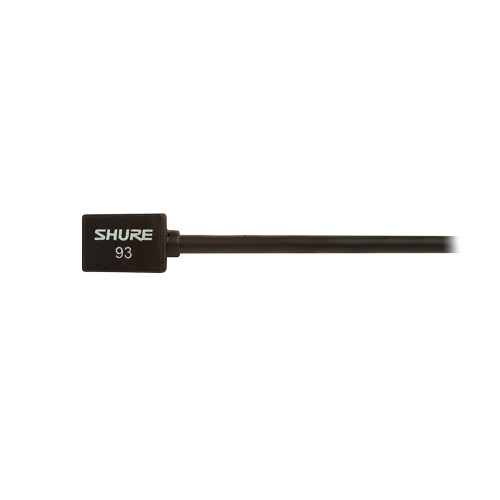 Shure WL93 – Lavalier vocal microphone, omnidirectional, discreet clip-on mic