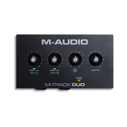 M-Audio M-Track Duo – 2-channel USB audio interface
