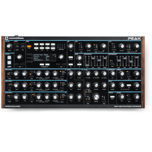 Novation Peak – hybrid digital-analog polyphonic synthesizer