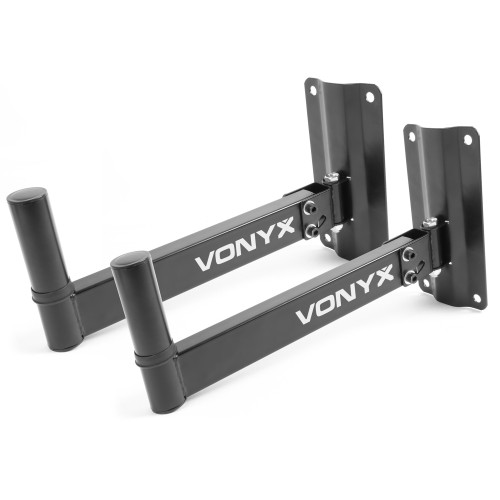 Vonyx WMS02 Speaker Wall Bracket Set – speaker mounting, wall bracket, sturdy