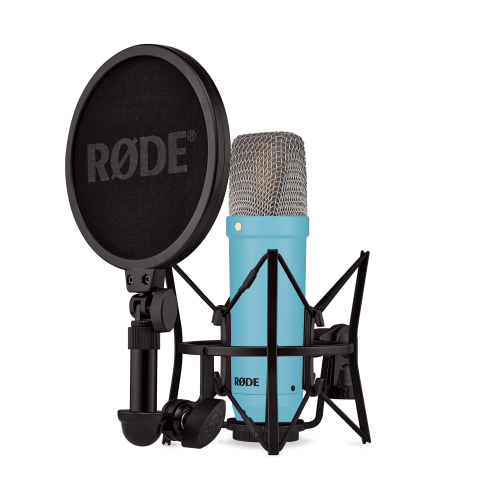 Rode NT1 Signature Series Blue cardioid condenser mic blue finish