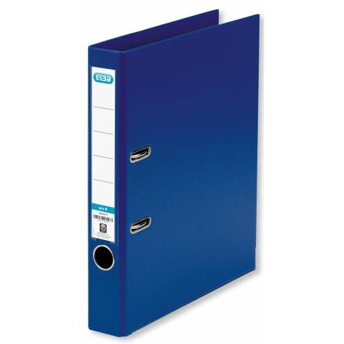 Elba Box File Pvc A4 Narr.Blue 10494