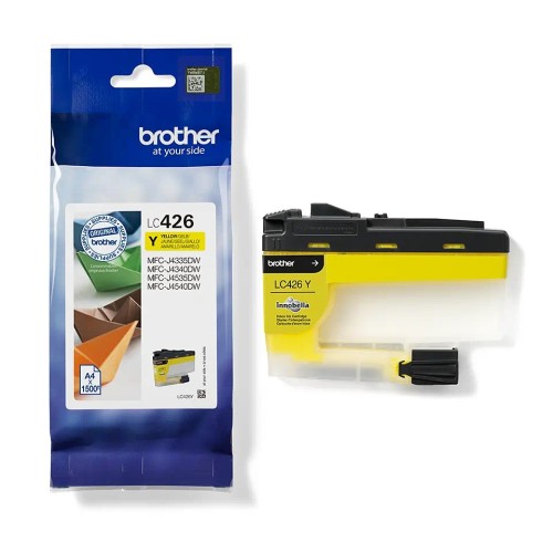 Brother Lc426Y Yellow Ink Cartridge 1500 Pages Mfc-J4340Dw