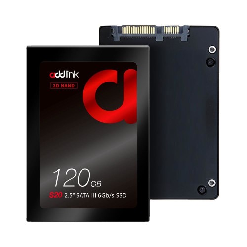 Addlink S20 SSD 120GB – SSD, 120GB, SATA interface, efficient storage