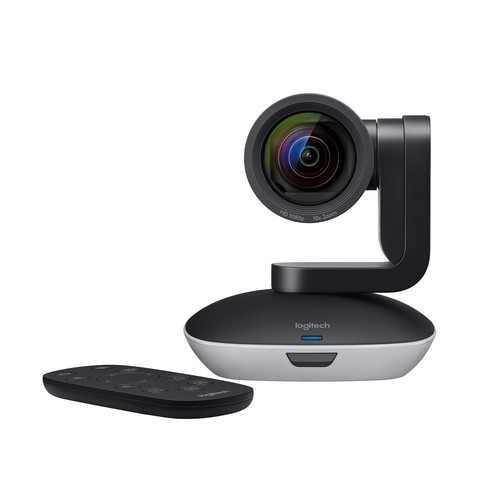 Logitech ConferenceCam PTZ Pro 2 Black HD 1080p PTZ camera with remote control and USB