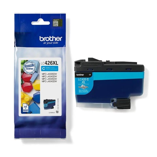 Brother Lc426Xlc Cyan Ink Cartridge 5000 Pages Mfc-J4340Dw