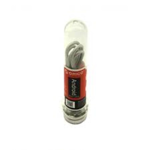 Orico Android Cable Tube Silver N301‑10‑SV‑Pro silver braided Micro‑USB fast charging cable