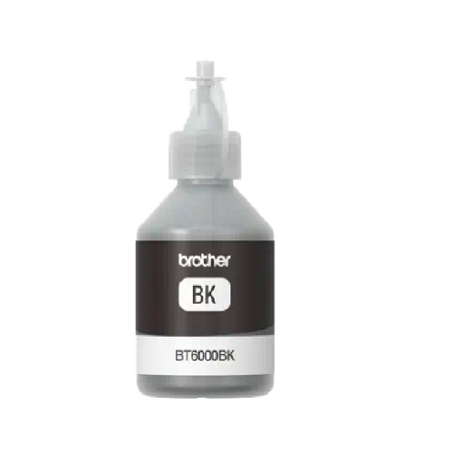 Brother Compatible Ink BT6000Bk – black ink, 6000 pages, compatible with DCPT300 / 500W