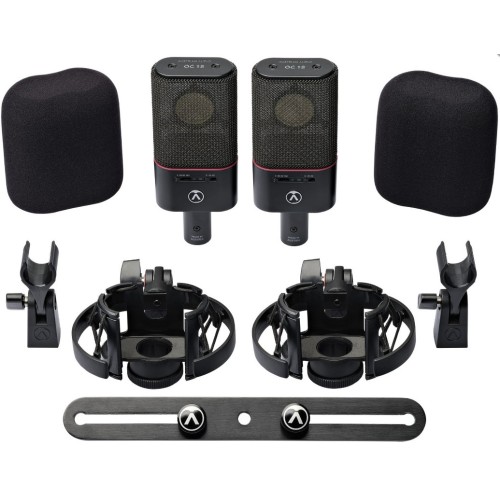 Austrian Audio OC818 Dual Set Plus Black – dual set, black, premium microphone, versatile use