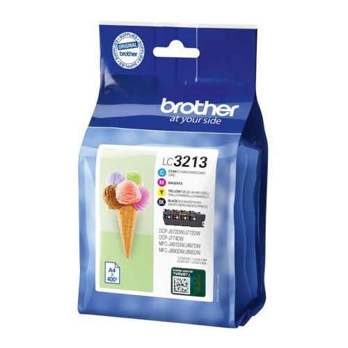 Brother Lc3213Valbp Value Pack 400P (Mfc-J890-895/Dcpj-774-772)