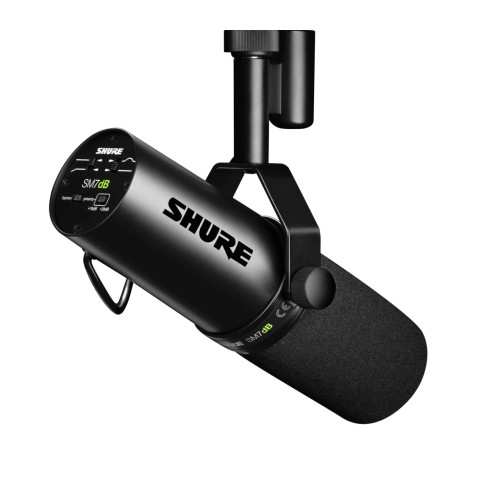 Shure SM7DB – Vocal microphone, dynamic, broadcast-quality, versatile for studio recording