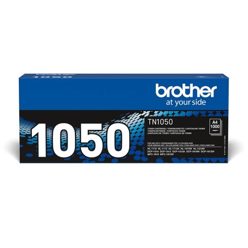 Tn1050 Brother Black Toner 1000P Hl1110/1112-Mfc1810/Mfc1815-Dcp1510
