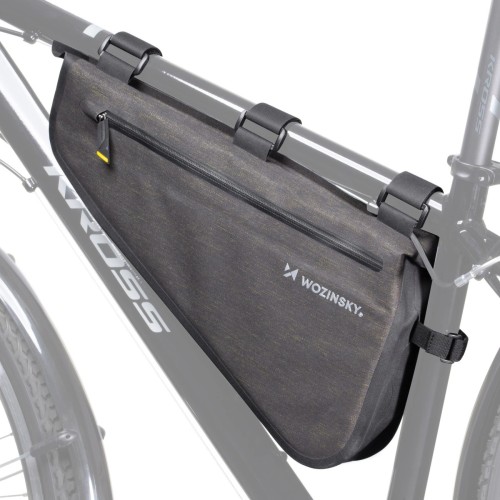 Wozinsky Bicycle Frame Bag 3.5 L Gray (Wbb15Bk)