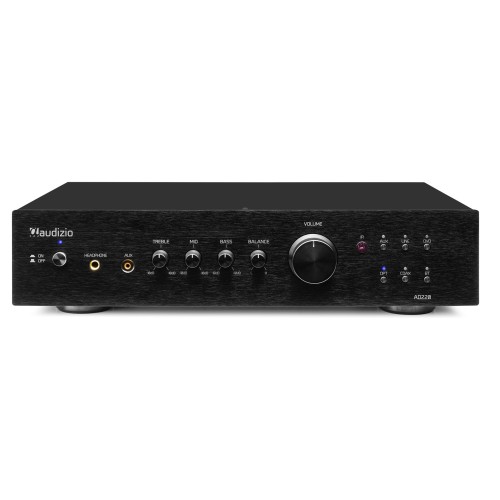 Vonyx Audizio Ad220B 2-Channel Hifi Amplifier Black – hi-fi amplifier, 2-channel, black finish