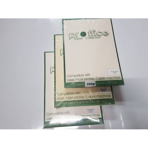 Proffice Pergamini Bianco 160Gr white parchment paper 160 g/m²