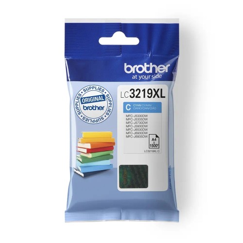 Brother Lc3219Xlc Cyan Ink1500P Mfcj-5330/5335/5730/5930/6530/6930/6935