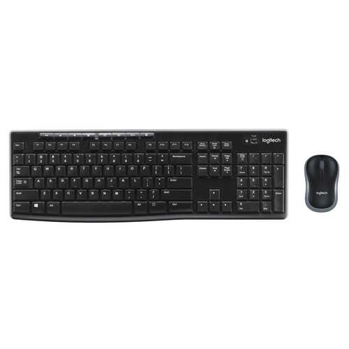 Logitech Wireless Combo MK270 wireless keyboard and mouse combo with 2.4 GHz nano receiver