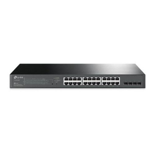 Tp-Link Tl-Sg2428P – Jetstream smart switch, 28-port gigabit, 24-port PoE+, managed