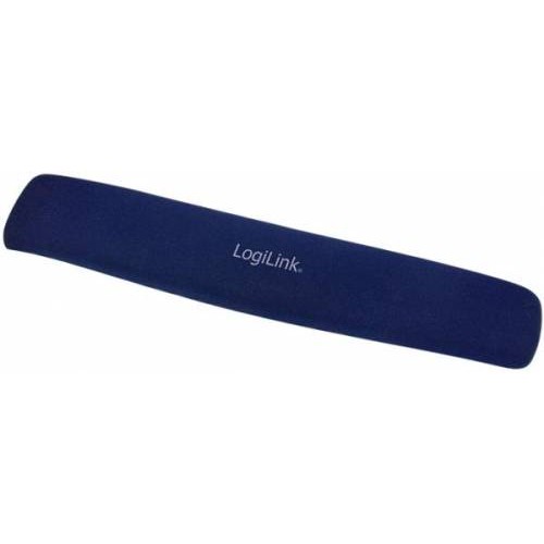 Logilink Keyboard Pad Blue ID0045 soft wrist rest pad for keyboard blue