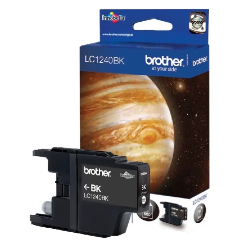 Brother Lc1240Bk Brother Black Ink 600P Dcp525/725/925-Mfcj430/625/825/5910/6510/6910
