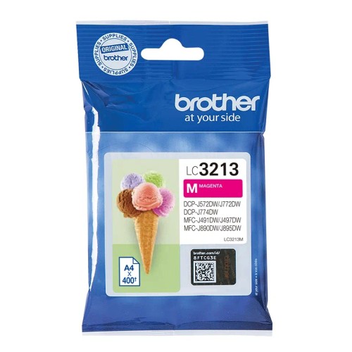 Brother Lc3213M Brother Magenta Ink 400P (Mfc-J890-895/Dcpj-774)