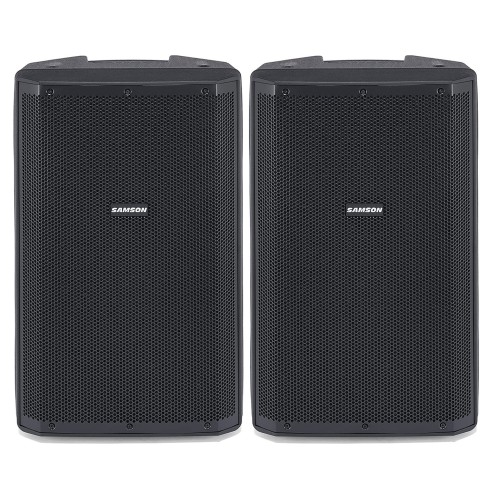 Samson Technologies Rs115A Loudspeaker Pair – active loudspeakers, powered speakers, PA system