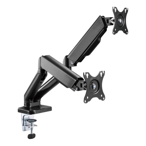 Silver Monkey Um-800 Holder For Two Monitors On A Gas Spring - Black