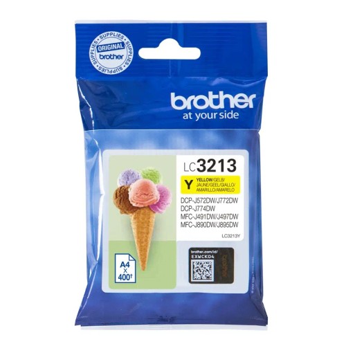 Brother Lc3213Y Brother Yellow Ink 400P (Mfc-J890-895/Dcpj-774)