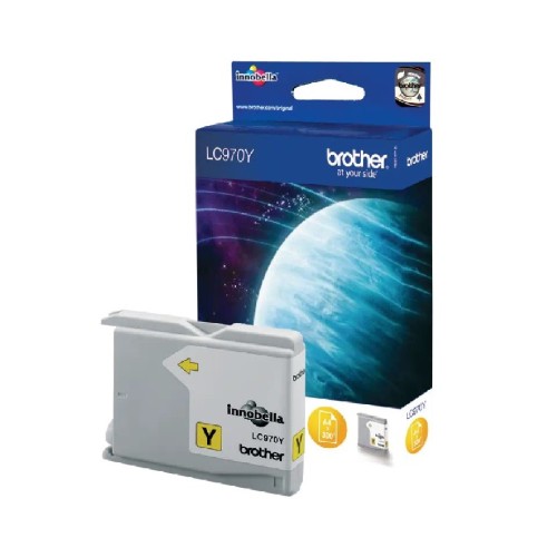 Brother Lc970Y Yellow Ink 300P Dcp135/150/153/157-Mfc235/260