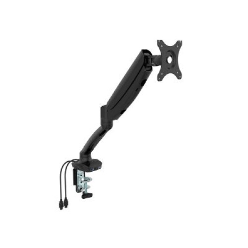 Loctek Βάση Monitor DLB502-USB Για Monitor 10" - 27" full motion monitor arm with gas spring and dual USB ports