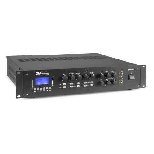 Power Dynamics PRM1202 Amplifier two-zone 100V installation amplifier