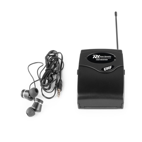 Power Dynamics TG40R Wireless Receiver for TG40 Microphone receiver unit for TG40 wireless mic