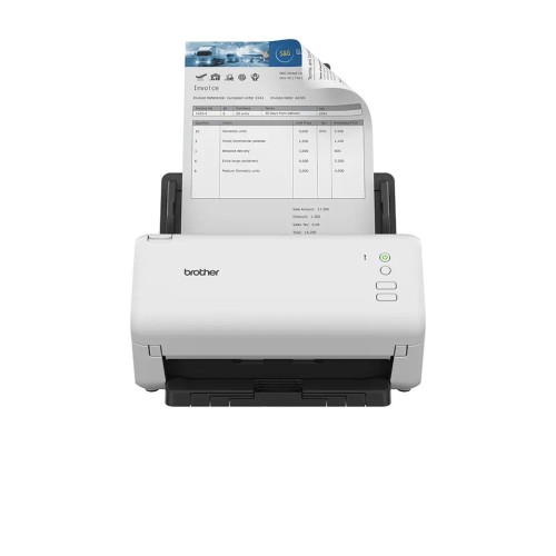 Brother ADS4100 – desktop document scanner, high-speed, efficient, USB and network support