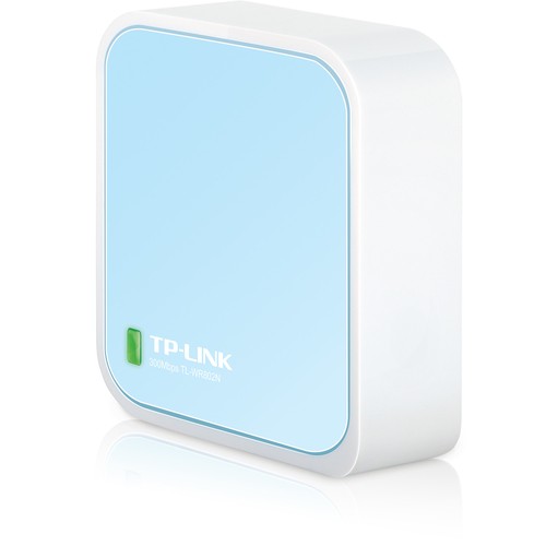 Tp-Link Tl-Wr802N Wireless Router Fast Ethernet Single-Band (2.4 Ghz) Blue, White