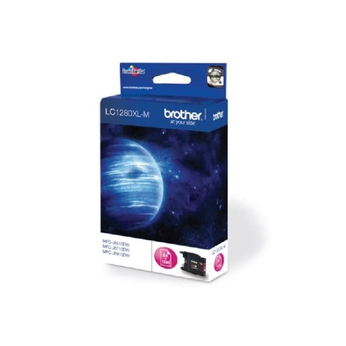 Brother Lc1280Xlm Brother Magenta Ink 1200P High Yield Mfcj5910/6510/6710/6910