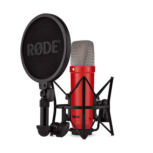Rode NT1 Signature Series Red cardioid condenser mic red finish