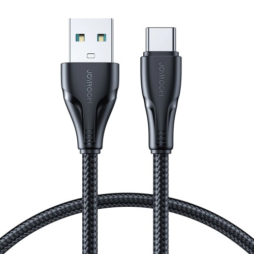 Joyroom Surpass Series A11 Usb-A / Usb-C 3A Cable 1.2 M - Black