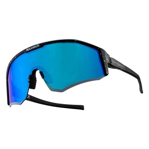 Rockbros SP297 Polarizing Cycling Glasses Black UV protection sports sunglasses black