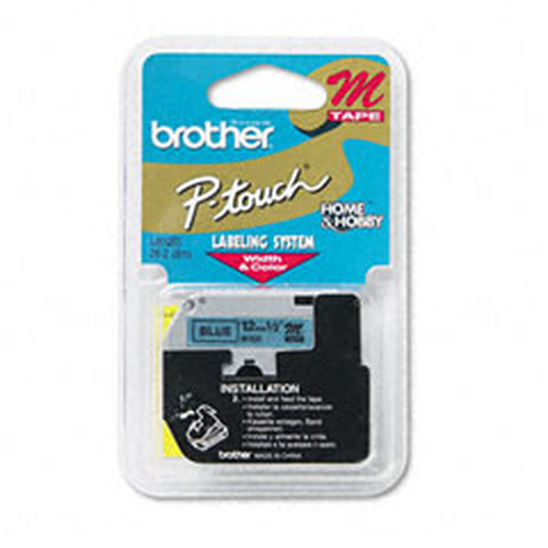 Brother Compatible 12 Millimeter Black on Black Label Tape M-K531 – black on black label tape, 12mm