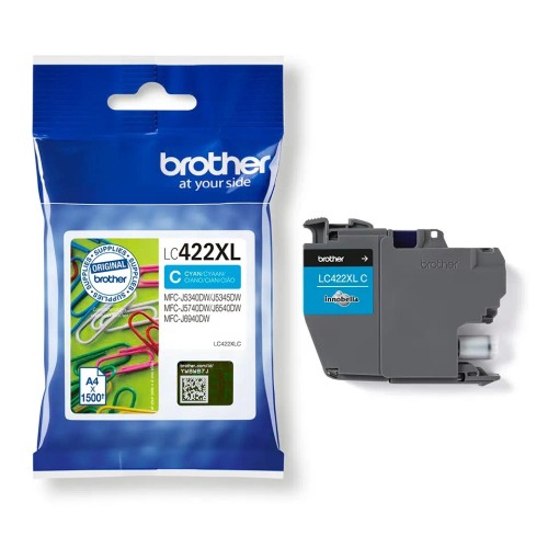 Brother Lc422Xlc Cyan Ink Cartridge 1500 Pages Mfcj5340Dw, 5740Dw,Mfcj6540Dw,Mfcj6940Dw