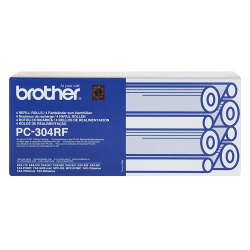 Brother PC304RF(D) Refill Ribbon 4Pcs 235P Fax920/930 fax ribbon 4-pack for Brother Fax 235P series
