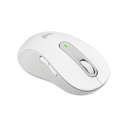 Logitech Mouse Signature M650 L Weiss Left (910-006240) ergonomic wireless mouse left-handed white