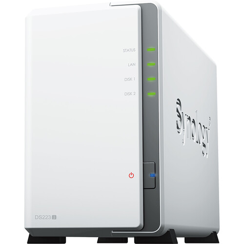 Synology Nas Ds223J PC – NAS device, 2-bay storage, ARM processor, network attached storage