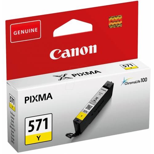 Canon Compatible Ink Cartridge 571 Yellow – yellow ink cartridge